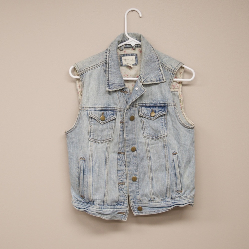 Denim vest